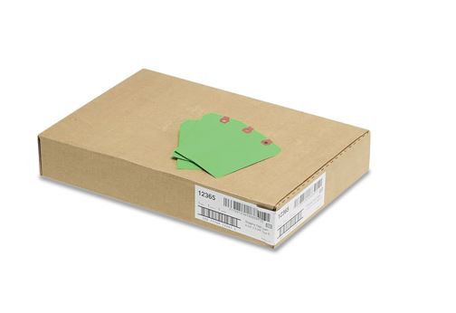 SHIPPING TAGS#5 BOX GROEN AVE12365